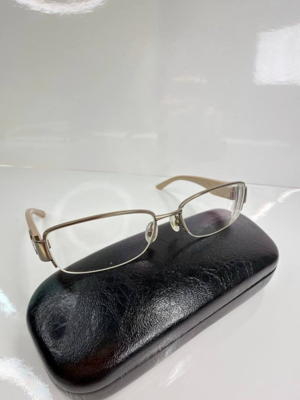Christian Dior Crystal-Embellished Eyeglasses – 53-16-135